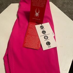 Pink Spyder leggings. Brand new with tags.